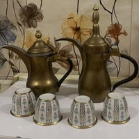 دلتين • فناجين نحاس مختوم • ما مستعمل