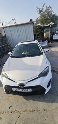 كورلا 2019 SE فول وارد أمريكي مرفق صور الحادث و السونار 07775037779 بغ...