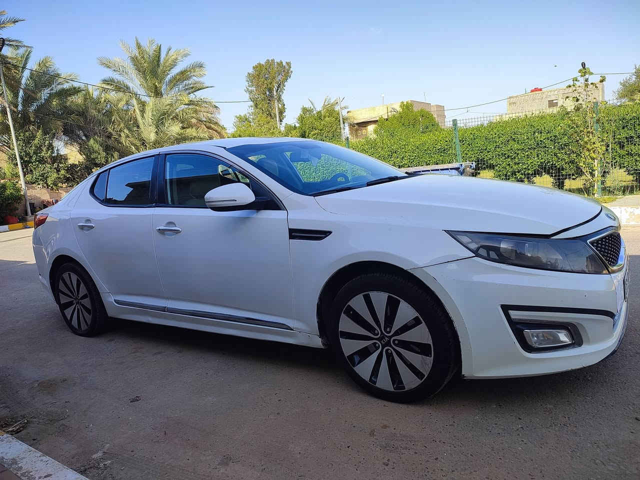 سلام عليكم بيع مستعجل  اوبتما 2014خليجي محرك 2400دوش بصمه تشغيل فول مواصفات عدا بنوراما رقم جديد نكلزي سنوي ل28 تريد تحويل تريد وكاله اني حاضر سياره متجايه تجوه خفيفه أبيعك صبغ عام لغود شواصي مكفولات محرك كير تبريد حداديه مكفولات شرط الفحص السعر 87وبيها مجال مكان سياره كربلاء طويريج اتصال على رقم ***********
