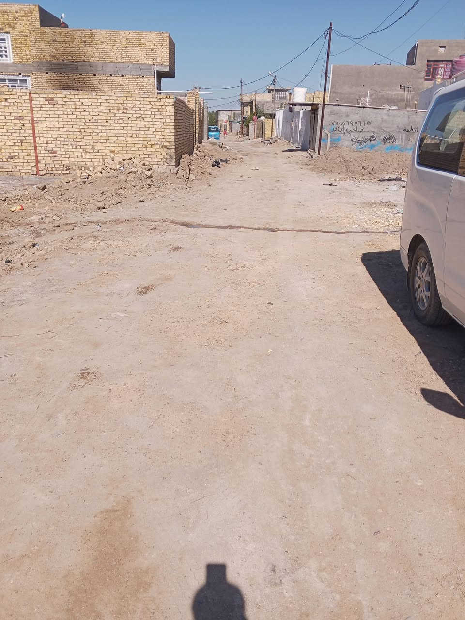 السلام عليكم 
هيكل لبيع 
مساحة 200 متر طابو زراعي سند 25 
الموقع شارع المعاره قرب الحسينيه 
وسعر مناسب جدن جدن 
اي استفسار 
‏‪***********‬‏
