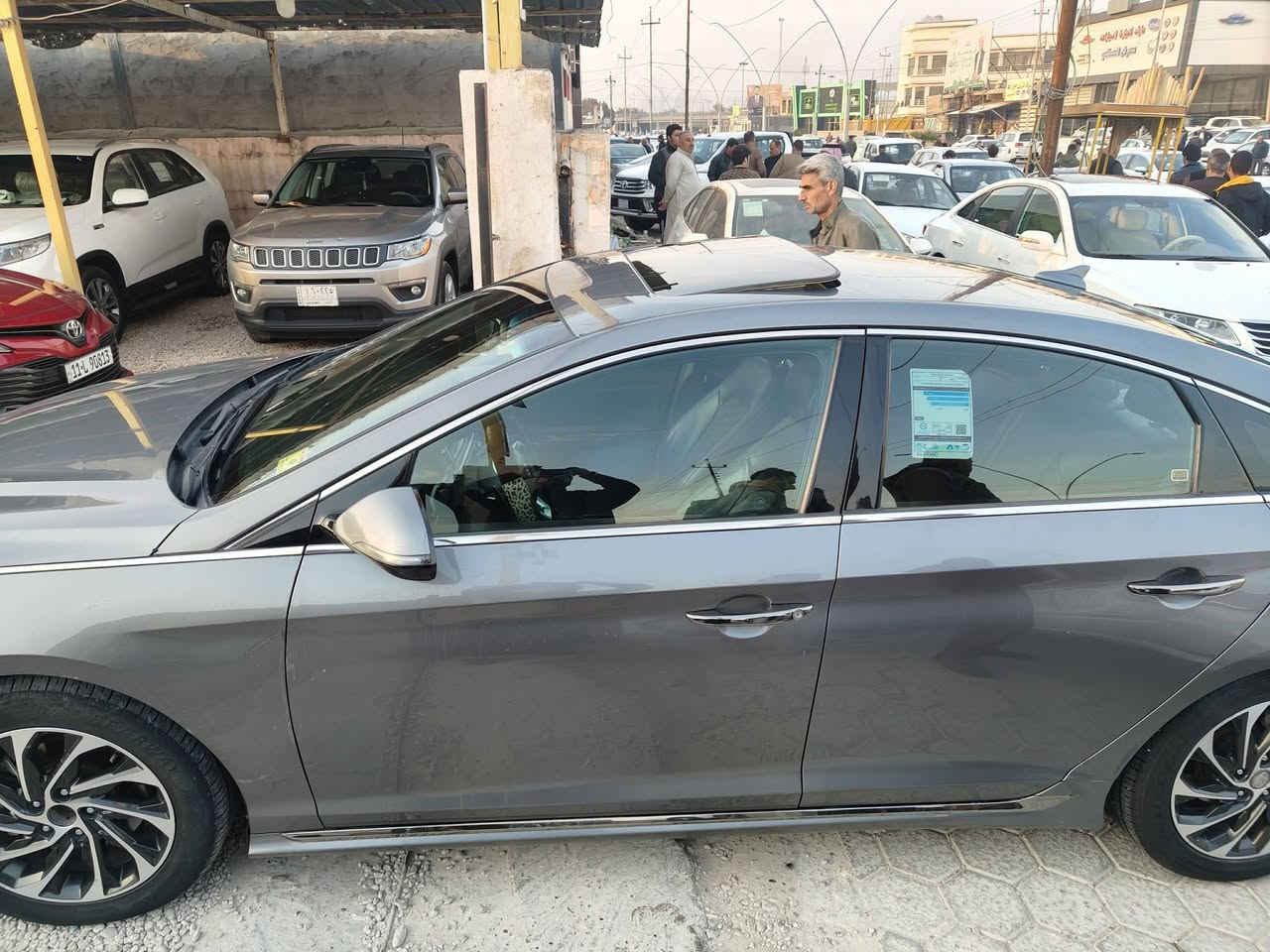 سلام عليكم سوناتا 19امريكي فول مواصفات بيهه طرف جاملغ خلفي ورصعه كد شبر سعر 13وبيهه مجال ***********
