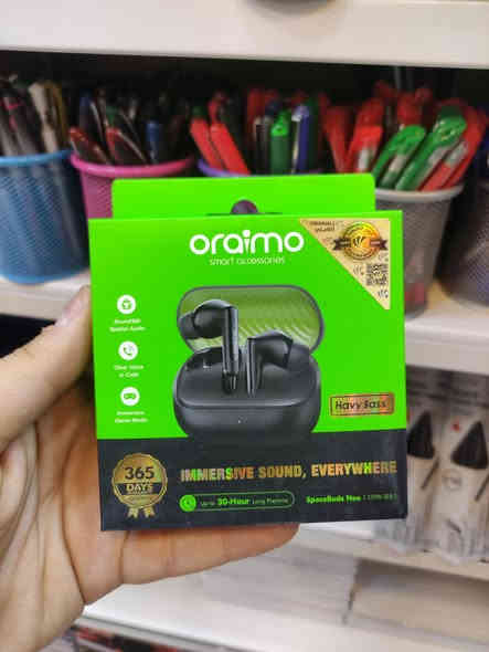 🎧 سماعة اورايمو الاصلية 

👈 افضل سماعة بلوتوث 
👈 بطارية تدوم حتى 30 ساعة 
👈 تشغيل بلوتوث لمسافة 10 متر  
👈 متوفرة ب 3 الوان ( الأبيض ـ الأسود - الأخضر)
👈 السماعة تدعم الصوت المحيطي 360 درجة 
👈 السماعة مدعومة ببرنامج هاتف تستطيع التحكم بها 
👈 ضمان حقيقي من عين الفهد ( اقوى ضمان بالعراق )  

     السعر  16.000  الف دينار          السعر تفليش 🥳🥳🥳

يمكنكم التواصل معنا عبر رقم الهاتف :
***********  اتصال - واتساب - تلكرام
***********  اتصال

العنوان : الانبار - الفلوجة - حي الجمهورية - شارع الكماليات - داخل قيصرية سنتر الرباط للمفروشات

توصيل داخل الفلوجة  2000 
توصيل لكل محافظات 5000
