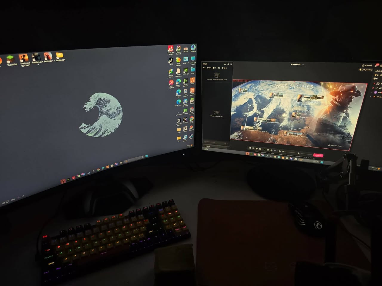 تفاصيل كامله كدامكم
معالج AMD Ryzen 5 7500 6-Core
استخدام فقط 8 اشهر كارتين موجوده شاشات اثتين ماوس وكيبورد ومايك فيفان قطع كلها جديد لبيع عدم تفرغ واريد ابني السعر مليونين و250الف مكاني بغداد نهروان


**إذا كنت صاحب هذا الإعلان وتريد حذفه لأي سبب، رجاءا أرسل رسالة إلى الدعم الفني**