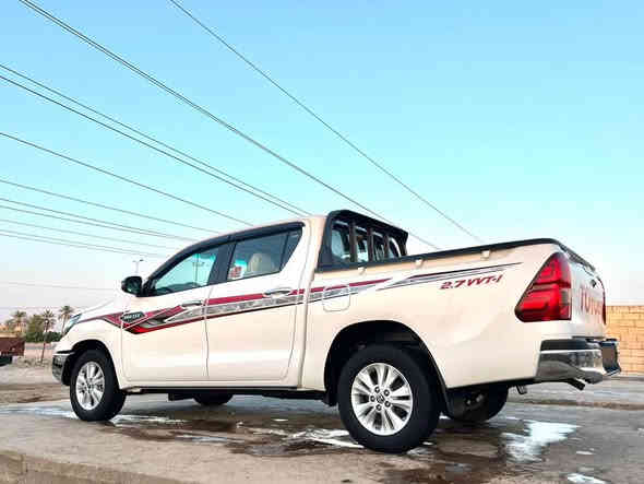 سلام عليكم 
للبيع تيوتاا هايلكس 
موديل 2023 
مكفوله كفاله عامه 
فول مواصفات ساز أم الضمان 
بصمه تشغيل بصمت ابواب 
تبريد شاشه كامره دوران 
تبريد كشنات قطعتين 
4 جام اوتو 
شحن لاسلكي 
مثبت سرعه مري شفط 
ترحيب عنده القتراب 
رقم بغداد بااسمي الجديد 
سنويه جديده 
سياره كارتون جاهزه تخم تاير الشركه والسبير مانازل 
مكان السماوه 
السعر 286 
للستفسار اتصل 
***********
***********
