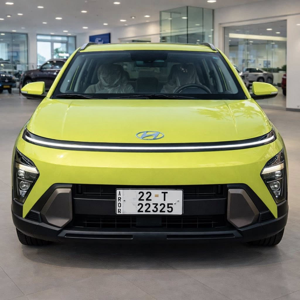 ✅ للبيع هيونداي كونا 2024
– لون تفاحي مميز – حالة ممتازة

للبيع هيونداي كونا موديل 2024
سيارة نظيفة جداً واستعمال شخصي وبحالة ممتازة.

🔹 اللون: أخضر ليموني مميز ونادر
🔹 الموديل: 2024
🔹 الممشى: 32,000 كم
🔹 الحالة: ممتازة جداً
🔹 الاستخدام: شخصي
🔹 حادث : خفيف في البابين وتم التصليح بشكل جيد 
🔹 ملاحظه : كلير من امريكا ( نص قبق الصندوق ) 
🔹 السيارة بحالة ميكانيكية ممتازة
🔹 جاهزة للفحص بأي مكان
🔹 مريحة واقتصادية بالوقود

💰 السعر: 169 ورقة
✅ قابل للتفاوض للجادين فقط.

📱 واتساب: *********** 
📩 التواصل  واتساب أو أتصال.
