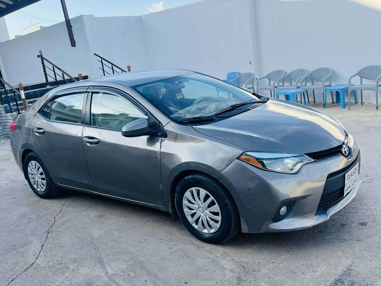 للبيع كورلا موديل 2016 رقم سليمانيه شرط التحويل السياره بيه صبغ مكانات اقل الحزام وابيع حزام شرط الكص شواصي سليمه السياره كير ومحرك بشرط السياره تخم تاير صدر تبريد تدفأه دوشمه كهربائيات كله جديد السياره جديده مال جناي السعر 111 للإستفسار الاتصال على هاذه الرقم *********** العنوان كركوك الحويجه العباسي قريه العيون واذا مقدمه زينه هم يرهم
