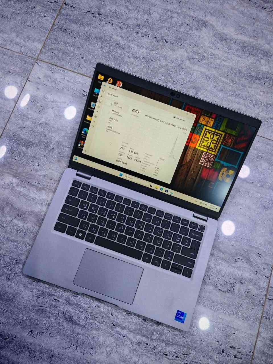 لابتوب سلم خفيف حديث معالج قوي وجيل عالي DELL 5420 Ci5 جيل حادي عشر نظافة عاليه جدا
. 
 السعر 315 الف  مع التوصيل والحقيبة والشاحن الأصلي 
. 
 النظافة شرط اخو الجديد وعل الفحص وين تريد
مناسب للدراسة والبرامج المكتبية والطباعة والتصفح والامن السيبراني وغيرها من البرامج 
……………………

 المعالج Core i5-11th جيل 11
 ذاكرة الوصول العشوائي (الرام) 8GB 
 التخزين( الهارد) SSD 256GB 
 مقاس شاشة 14 انج دقة عالية 
 منفذ HDMI & TYPE C 
شاحنة Type c 
 كيبورد  عربي انكليزي
الرام والهارد قابل للتطوير 
………………………………… بغداد, العراق


**إذا كنت صاحب هذا الإعلان وتريد حذفه لأي سبب، رجاءا أرسل رسالة إلى الدعم الفني**