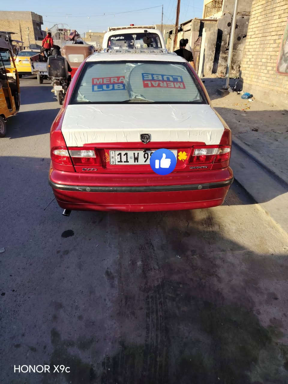 السلام عليكم سند موديل 12 سياره مقفوله تبريد تدفئه مكينه وقير مقفولات تخم تايره حداديه 80% مكان بغداد حيور السعر55 رقم الهاتف***********
