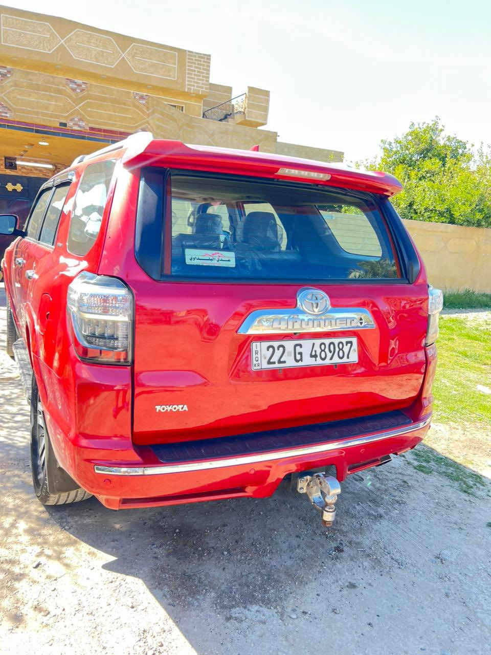 تويوتا فور رنر وارد امريكي ٢٠١٦ حادث جاملغ اماي وخلفي ترهم مراوس ونقد حسب قناعه مكانه غزاليه رقم اربيل جديد تحويل مباشر سياره فول موصفات *********** سعر ٢٤٥ ورقه
