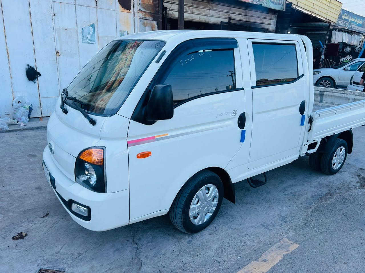 السلام عليكم
كيا بورتر دبل موديل 13 ادوات جديده
محرك شرط 
كير شرط 6 كير
تبريد كهربائيات شرط 
الاستفسار اكثر اتصل ع رقم التالي 
***********
