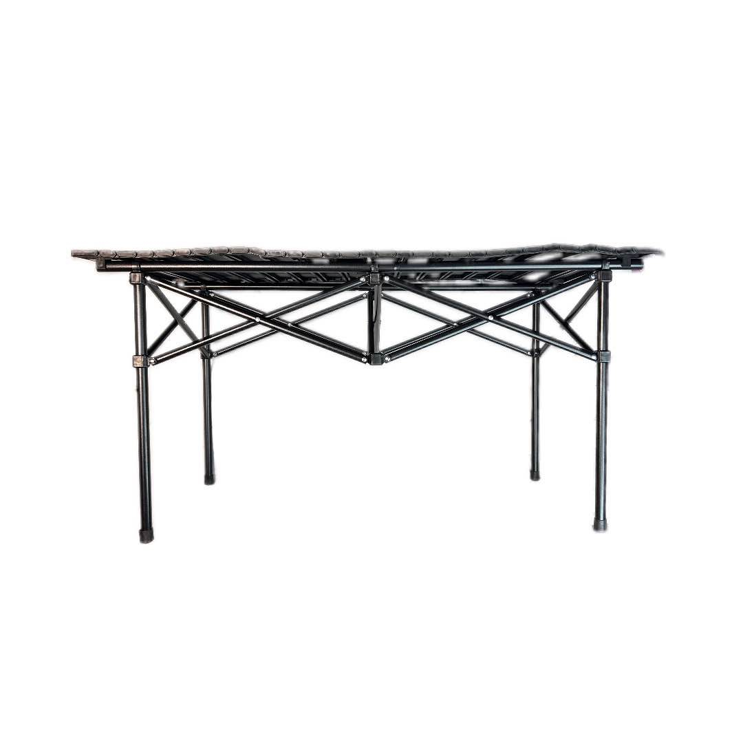 بنکەی ئاسنی خۆڕاگر
 بەرگەی کێشی بەرز دەگرێت بۆ دڵنیابوون لە جێگیری و بەهێزی لەکاتی بەکارهێنان.

ڕووکەشی بەهێز و کوالیتی بەرز و دژە ژەنگ و ئاسان بۆ پاککردنەوە.

دیزاینی قەدکراو ڕێگە بە هەڵگرتن و هەڵگرتنی ئاسان دەدات لە جانتاکەدا.

گونجاوە بۆ بەکارهێنان لە گەشت و گەشت، چ لەسەر وشکانی، چادرگە، یان تەنانەت لە باخچەی ماڵەوە.

سووک و ئاسان بۆ هەڵوەشاندنەوە و دامەزراندن، وای لێدەکات نمونەیی بێت بۆ بەکارهێنانی خێرا و گونجاو.

نمونەییە بۆ گەشتی ڕێگا و چادر، ڕوویەکی جێگیر دابین دەکات بۆ دانانی خواردن یان کەلوپەل.

زۆر باشە بۆ ئەو ماڵانەی بۆشایی سنوورداریان هەیە، چونکە دەتوانرێت بە ئاسانی قەد بکرێن و هەڵبگیرێن.

گونجاوە بۆ ڕاوچییەکان و عاشقانی سەرکێشی، دەتوانێت بەرگەی بارودۆخی سەختی سروشت بگرێت.

دەتوانرێت وەک مێزی کاری مۆبایل لە دەرەوە بەکار بهێنرێت.

ڕەهەندەکان: درێژی 95 سم پانی 55 سم السليمانية, العراق


**إذا كنت صاحب هذا الإعلان وتريد حذفه لأي سبب، رجاءا أرسل رسالة إلى الدعم الفني**