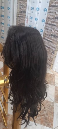 باروكة • شعر طبيعي • اسود