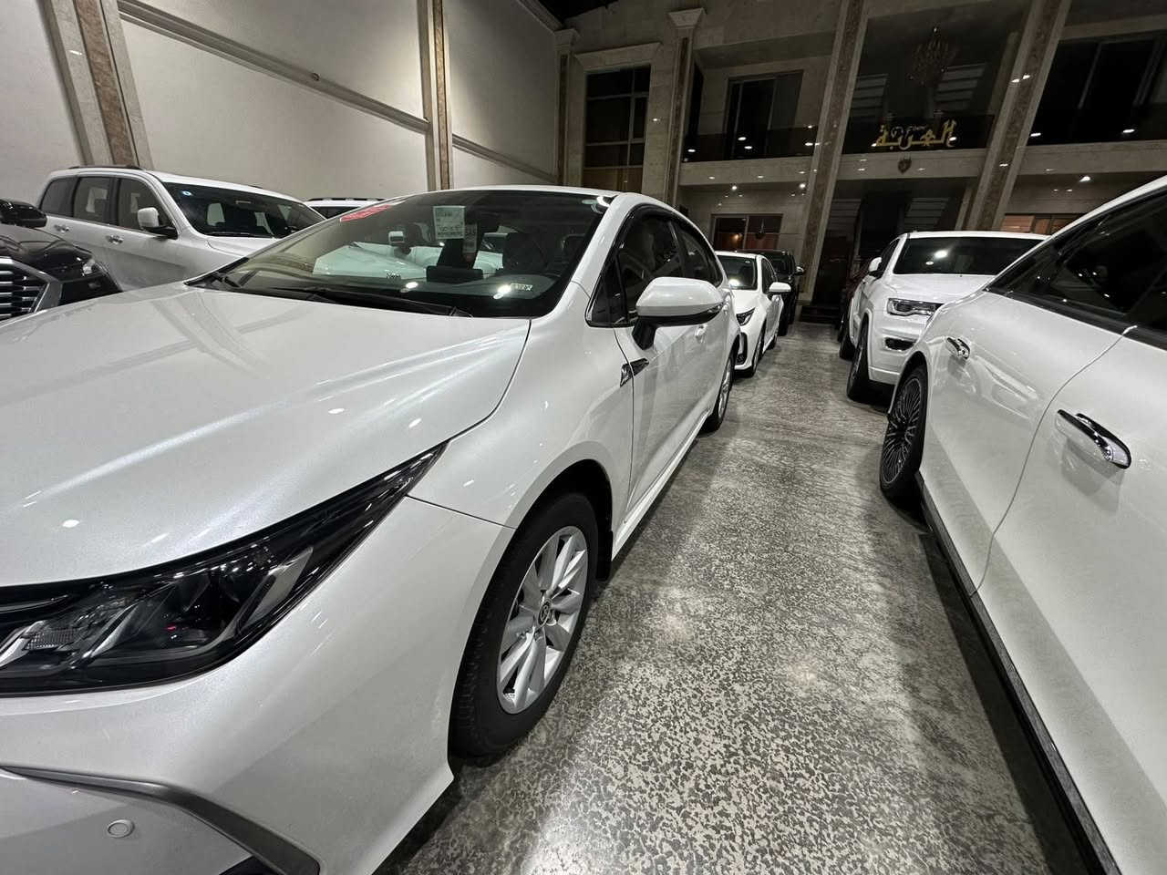 سلام عليكم
كورلا 2024 ساز بعدها بضمان 
ماشيا 25الف كفاله عامه من كلشي 
بيها فقط رصعه وحده بلجاملغ الامامي ليسار 
فول موصفات 
فتحه 
بصمه 
شحن 
لاسلكي 
حساسات امامي خلفي
تحديد مسار 
لسعر 195ورقه 
الاستفسار ***********
