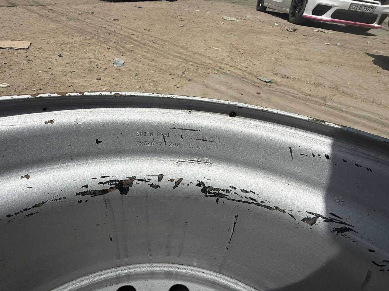 زوج ويلات سنكل دسك (( بصمة )) الماني اصلي فضي بلاد 

محلات الشمري بغداد الكمالية الشارع العام 
***********☎️
***********📞
