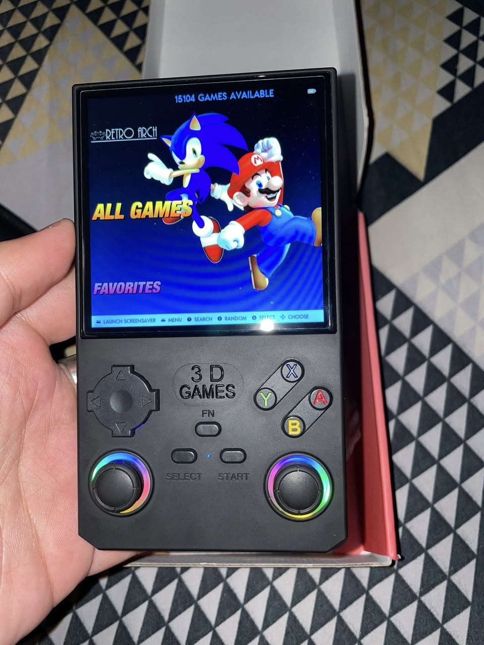 السلام عليكم،للبيع محاكي العاب جديد على گد الفحص،بيه 15 الف لعبة،قيم سعره و ان شاء الله ما نختلف على سعر مكاني بغداد الشرطة الرابعة.


**إذا كنت صاحب هذا الإعلان وتريد حذفه لأي سبب، رجاءا أرسل رسالة إلى الدعم الفني**