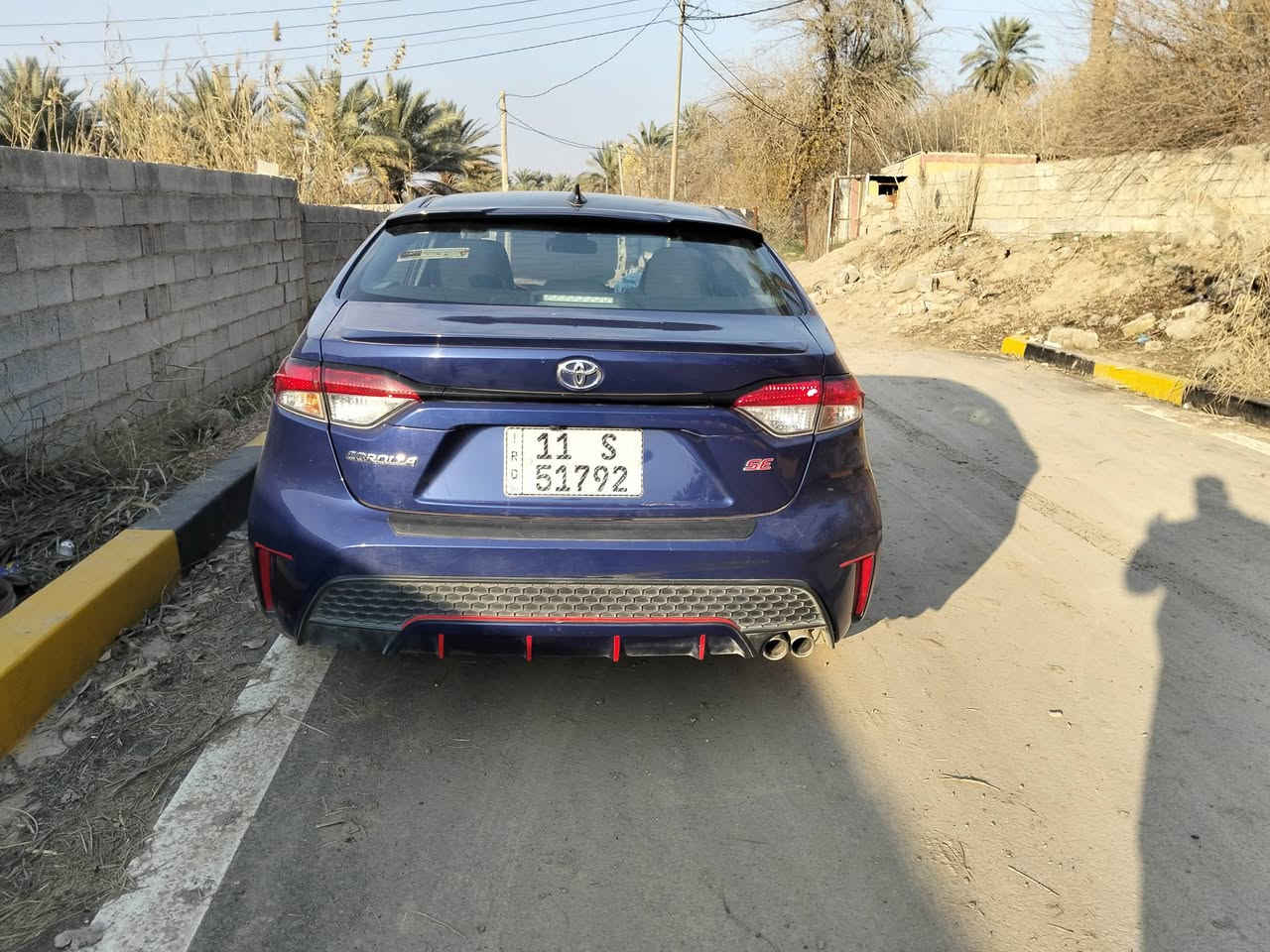 السلام عليكم من رخصة لادمن
كورلا موديل 22 فئة se
رقم بغداد انكليزي بسمي تحويل ثاني يوم 
العنوان ديالى خالص قرب سيطرة الغالبية 
للاستفسار اتصل وبيك خير ودلل 
***********
***********
