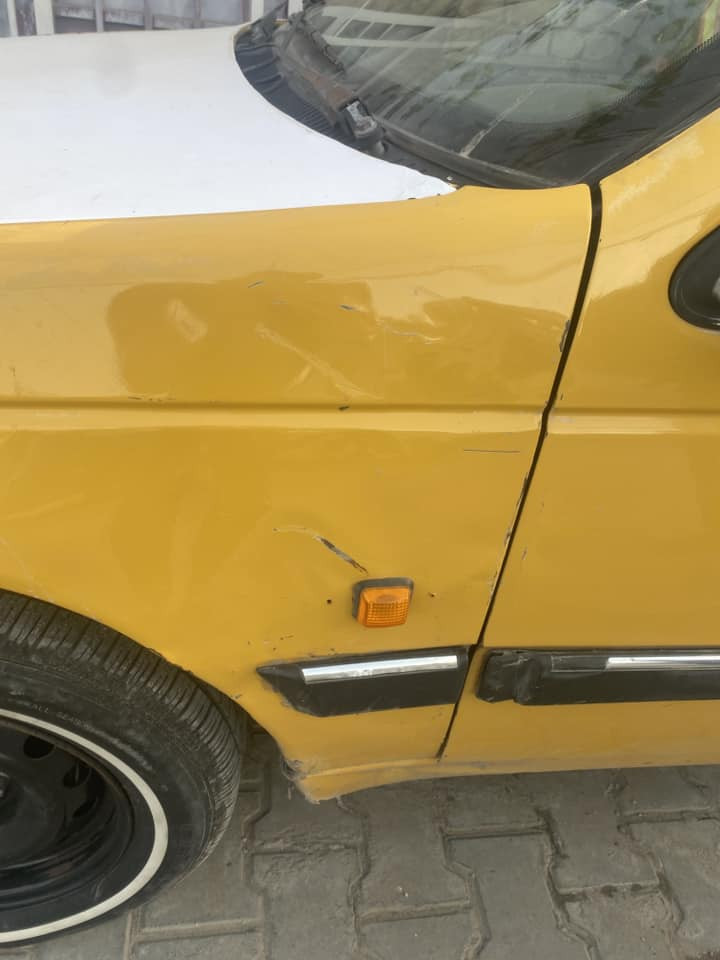 السلام عليكم بيجو لميس للبيع او مراوس ب بيوايدي  وانطي فرق مديل12  رقم بغداد  باسمي ثاني يوم احولك السياره بيهه سيبايه حيدر سحاره وتخم تارات جديد ما صارله شهر السياره بيه خيط بخار هستوه قليل كلش نقصهه بس صدر امامي 
 الياره ما بيه ضربه بيه ضخه ب جاملغ امامي ورجع بارد فقط 
التبريد شغال السياره كمال شغل واطلع  *********** ما متواجد بالفيس اتصل وادللل
