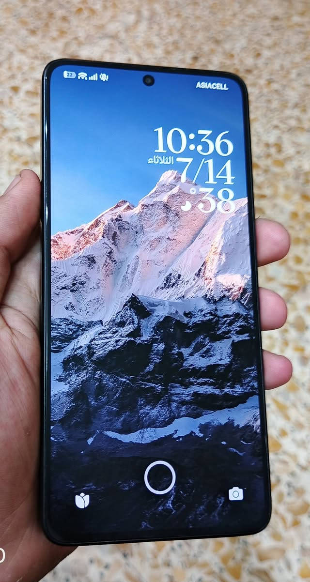 Poco X7 Pro
السلام عليكم 
الذاكرة 512
اللون اسود 
نظافة فول
صحة البطارية 99
عدد دورات الشحن 166 فقط 
يدعم الالعاب 120 فريم
شاحن سريع بقدرة 90 واط 
السعر 400 الف وبي مجال بسيط
للتواصل:  ***********  فقط واتساب
