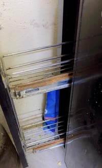 قطعتين كاونتر احمر واسود المرمر الاصلي الثقيل قطعتين  200 بغداد مدينة ...