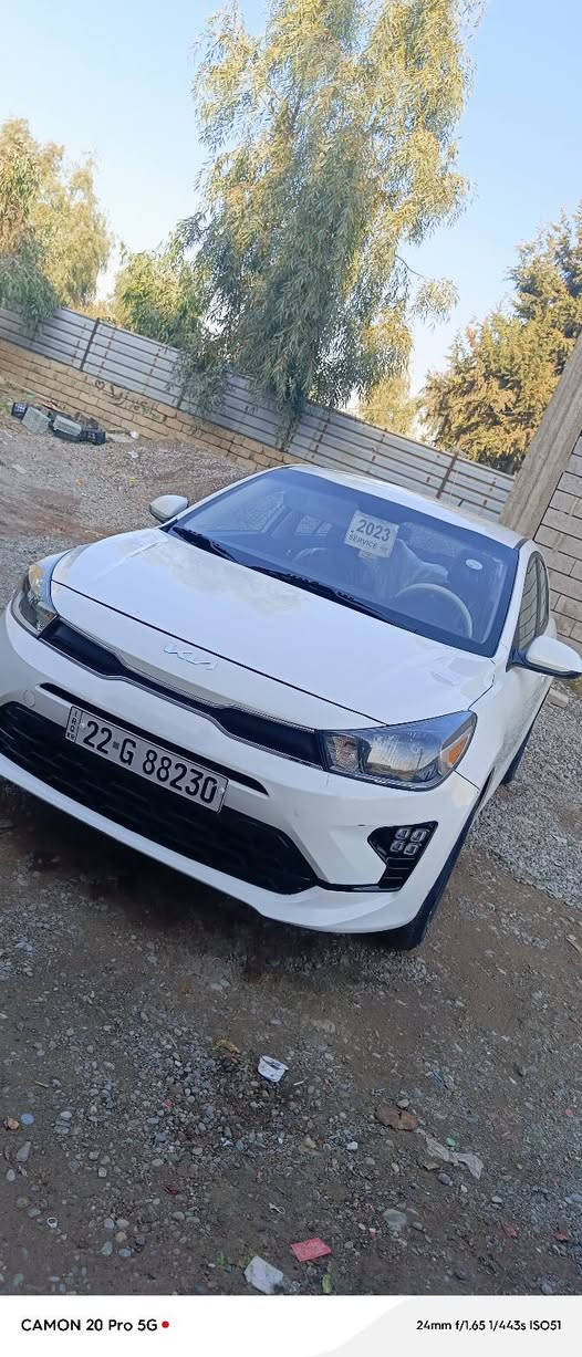 السلام عليكم
كيا ريو 2023 للبيع ضرر بوند فقط بدون دواخل ايرباك استيرن طاك وراجع سستم ماشيه34 الف مايل فقط السياره بدون اي نواقص على وضع الشركه السعر 135 ومجال مكانها الموصل الايسر 
رقم تلفون ***********
