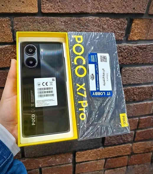 📱poco x7 pro 5g  ✅
 بۆ فرۆشـــتن و گۆڕینــــــــەوە

بـــــــــاشترین مۆبایــــــــل لەو سعرەیا  نیە وەکو ئەمە  
لۆک و کەم ئیشی کردوە 

🔋پـــاتری 100 😬

📦کامــل ئەشیا  100% خاوێن

💾 ڕام 12+12 و 512 گێگا 

💳 2سیم و ئیسیم 

🔋پاتری 6000 هەزار و 90 وات فاست چارج 

🎮🎰 PUBG 120 FPS 🏆

ip 69 دژە شکانو دژە ئاوە تا قوڵای ٢مەتر 

💵 نرخی : 380 هەزار

📞 ***********  viber دخان
