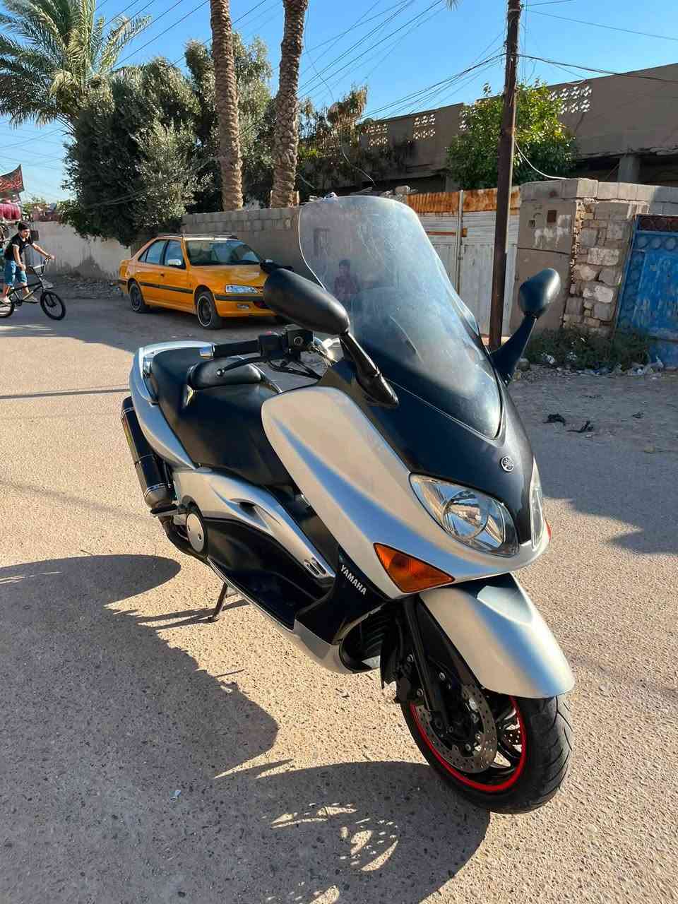 Tmax 500 2007
دراجه مكفوله كفاله عامه 

نضافه الدراجه مكينه و كشر 100/100

دراجه وارد يابان مزوده صدر نوزل من اليابان 

عنوان بغداد الراغب بل شراء ***********

او وتساب : ***********
