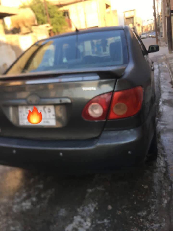 السلام عليكم للبيع او مراوس شعندك نزل /كورلا نحله 2007 وارد امريكي حادثه بامريكا الجاملغ الخلفي الايمن وبيه هنا بل عراق جاملغ الخلفي الايسر بدون حوض /بجم كبس بلادي تبريد تدفئه كله شغال كهربائيات كله شغاله سنتر لوك شاشه تاب كامره خلفيه.ة
السياره بيه جراد /محرك بي خيط بخار . دواخل نضيفه 
رقم بغداد الماني .السعر 73وبين مجال للطيبين 
مكاني بغداد .رقم الهاتف الاستفسار ***********
