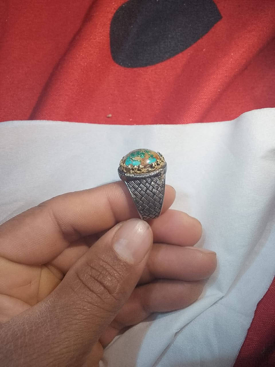 سلام عليكم عقيق يماني صياغه صب ثقيل قياس 22سعر ب80 وفيروز نيشابوري قياس 23 سعر ب40


**إذا كنت صاحب هذا الإعلان وتريد حذفه لأي سبب، رجاءا أرسل رسالة إلى الدعم الفني**