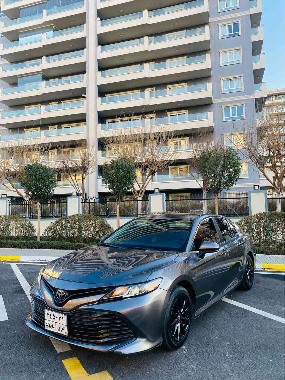 تويتا كامري موديل ٢٠١٩ مواسةفات le رادار خةتي جادة تحديد سورعة كوشن كارةبا سةيارةكة نموونةية لةجوانيا هةموو كياني بةشةرت جركةي تيا نييه مالي دؤسته ٢٥٠ ي مةسروف نييه سةنةوي بةسةرنةجووه سةيارةكة ٩٦ هةزار روشتووه  پارجة و نيويكي بوياغه پيشي كةپسه 
سعري خوار هةموو بازار ١٦٤ گةلا و مجال
لةسليمانيم
***********
*********** السليمانية, العراق
