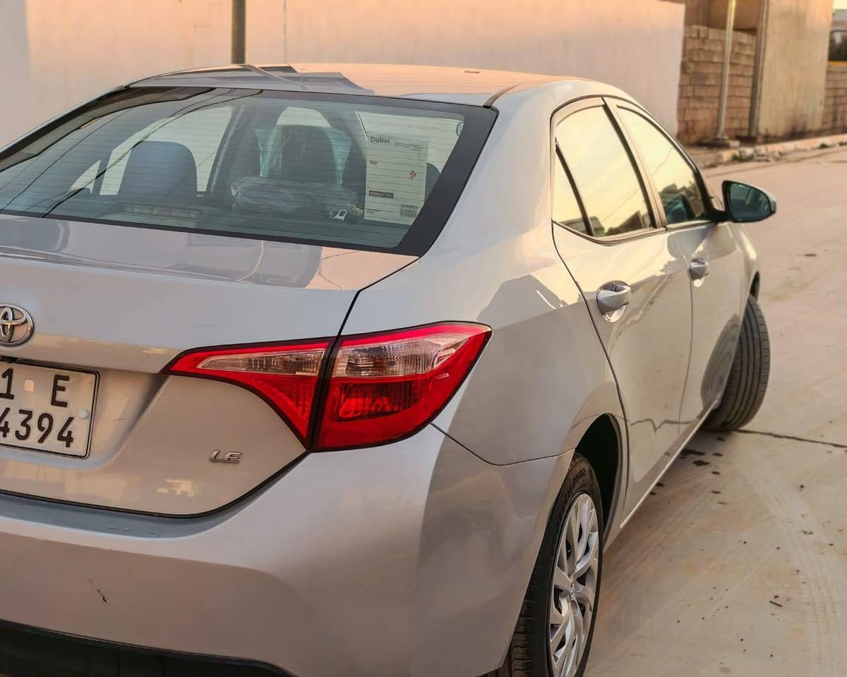 السلام عليكم كورلا 2017 بيها بونيد وجاملغ ماشيه 54 بعدها وظع شركه نظام ايكو رادار حجر صالنصه كله موجود رقم سليمانيه لل31 رقم وهزه صار سبوع حولتها بسمي تريد تحويل تريد وكاله السعر 137 وبيها مجال مكانها الحويجه ***********
