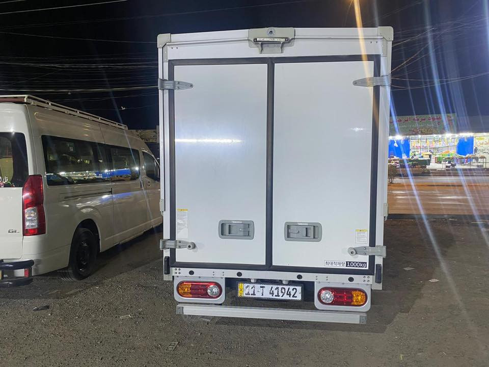 حافظه هونداي بورتر بدي طويل سياره فول اوتو غاز  رقم بغداد *********** موديل 24
