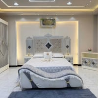 نجاره عراقية • ٨ قطع • سرير ٢٠٠×١٦٠