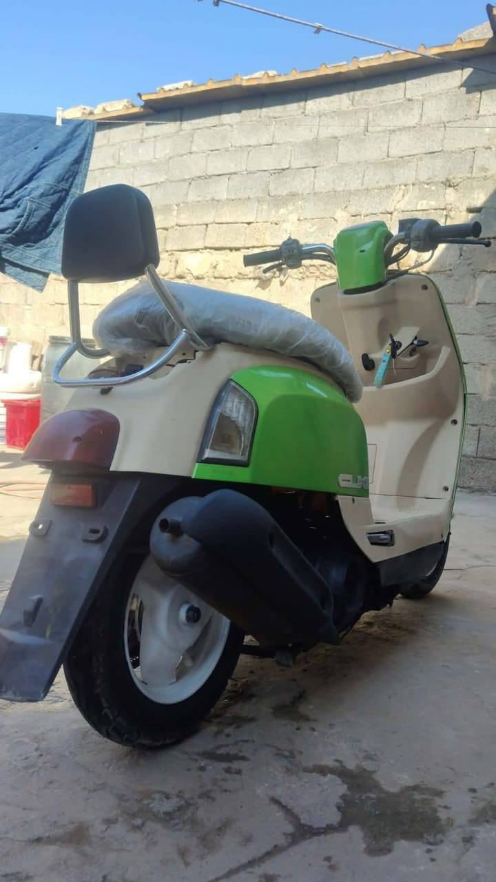 سلام عليكم 
دراجه بوليس ياباني جديده مكفوله كفاله عامه نفس الصوره حلوه الون تفاحي السعر 850 وبيهه مجال مكاني كربلاء يم باب طويريج متوجد خاص ***********
