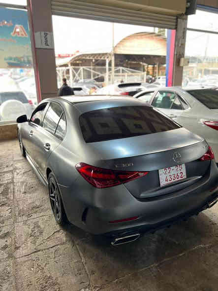 2023 MERCEDES-BENZ C-CLASS, 300 4MATIC
موديل:2023
لون مميز من شركة مات
محرك:v4 هايبرد
سيارة بيهه قطعتين كلير امريكا فقط 
سيارة ماشية:24الف كيلومتر فقط
سيارة ژماره كاتي تترقم شمالي 
سعر 330ومجال
واتساب:***********
واتساب:*********** زاخو
