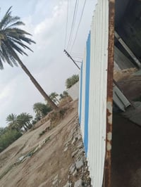 قمريه للبيع طول 10 امتار والعرض 3 امتار حديد 2 ملم دنك وياهه عدد 4 قوي...