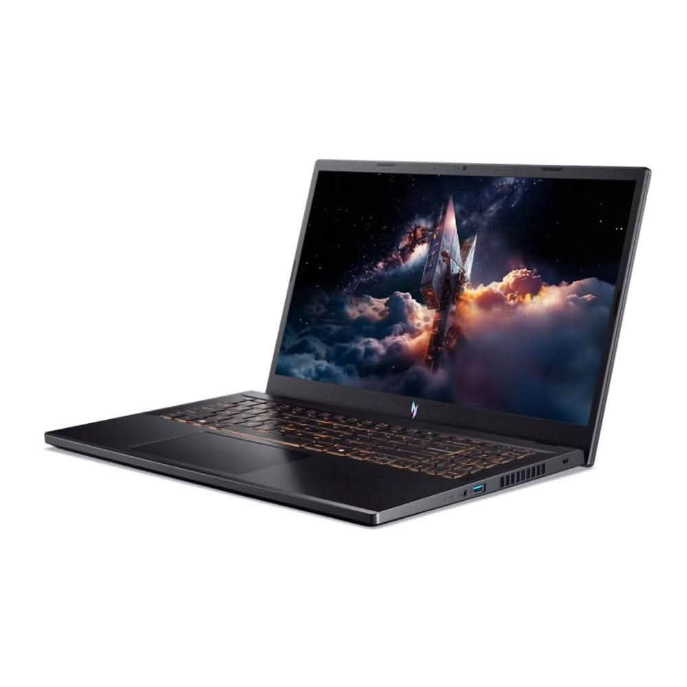 لاب توب (حاسبة محمولة)
ماركة ACER 
موديل NITRO V15
معالج(CPU) :  CPU i7
جيل المعالج : 13620H      ((جيل الثالث عشر))
سرعة المعالج :TURBO  TO 4.9GHZ
رام (RAM) :    16G   DDR5.   
هارد (SSD) : 512G NVME 
كارت الشاشة : 8G NVD 
نوع كارت شاشة: RTX 4060 
حجم الشاشة :15.6 INCH 
دقة الشاشة : FHD (1920*1080) IPS
تردد الشاشة: 144HZ
نظام التشغيل: WIN 11
كيبورد : مضيء BACKLIT 
متوفر باللون: BLACK أسود 

السعر : مليون و100 
مكاني زعفرانيه
***********
ملاحظه مستخدمه شي قليل كلش
