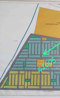 ورحمه الله وبركاته🖐️   يتوفر نصف قطعة ارض بالتوزيع القديم الكفاءات موق...