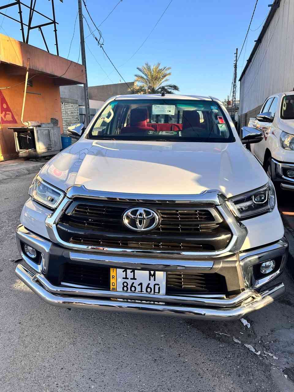 بيكب تيوتا موديل ٢٠٢٤كويتي بريم ماشيه ٣١الف سياره جديده مكفوله من أي شي رقم بغداد ***********فلوجه
