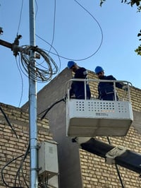 صيانة كهرباء • قطاع الخاجية • شبكة داموك