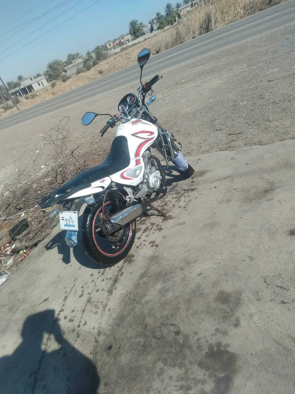 السلام عليكم سنكي موديل 2018 اوراق كامله كهربائيات شغاله ماكينه لا تنقيص لا تبخير دراجه نظيفه***********
