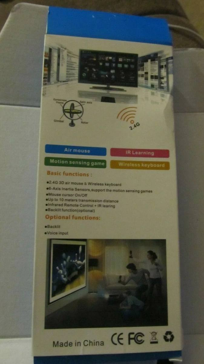 ماوس هوائي لاسلكي بتردد 2.4 جيجا هرتز مع لوحة مفاتيح تحكم عن بعد بتقنية بلوتوث MX3 لأجهزة التلفزيون الذكية التي تعمل بنظام أندرويد السعر 15 الف


**إذا كنت صاحب هذا الإعلان وتريد حذفه لأي سبب، رجاءا أرسل رسالة إلى الدعم الفني**