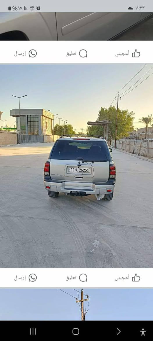 برايزر
موديل2007
بيها جاملغ خلفي ومصبوغه حزام 
السعر 80 ورقة
مكانها بغداد

***********

