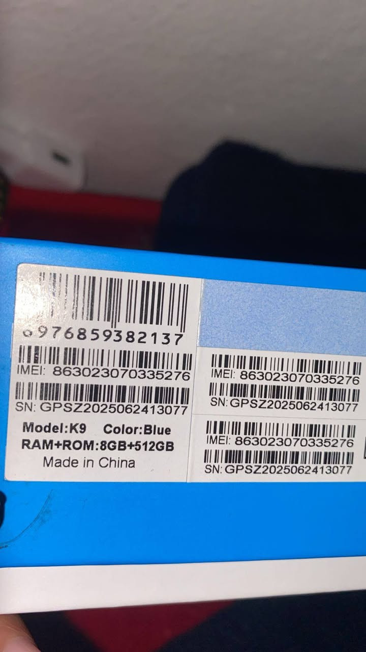 ايباد جديد وكاله استخدام 4ايام بس ذاكره 512 رام 8 7 انش


**إذا كنت صاحب هذا الإعلان وتريد حذفه لأي سبب، رجاءا أرسل رسالة إلى الدعم الفني**