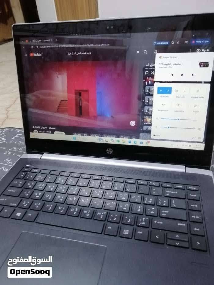 حاسبهWindows 11 pro, hp لمس يدعم 10نقاط ذاكره 237  نضيف جدا شتريته للدراسه شهرين وكملت  بي فطر بالشاشه ما مأثر ولا 1%  حته مايأثر بالرؤيه مكاني بصره حي الزيتون قرب الطب العدلي ***********
