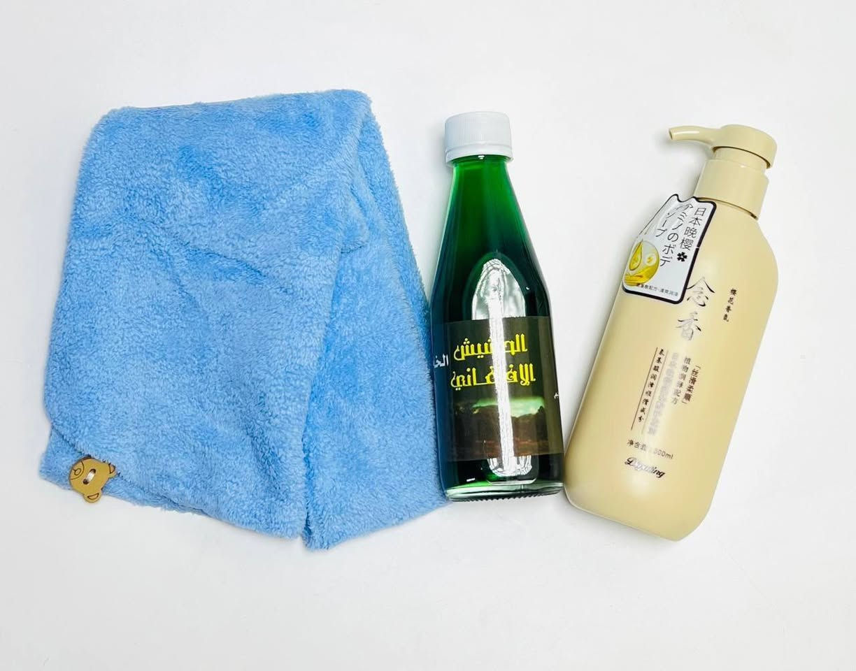 عـرض عنايـة بالشعـر ✨ Hair care 🎀
يتكـون من :  
( شامبـو ساكورا الياباني _ زيت الأفغـاني + خاولـي كوري للشعـر هديـة 🎁❗)
• زيت الأفغاني تكثيف وتقويـة الشعر  إنبات الشعر في اماكن الصلع وتعبئة الفراغات. تقوية بصيلات الشعر الضعيفة إيقاف التساقط التخلص من قشرة الرأس يعالج تقصف الشعر
•شامبـو ساكورا الياباني، ينظف الفروة والشعر بعُمق ويصلح الشعر يتكون من مكونات طبيعية ‼️يحتوي شامبو ساكورا على مكونات نباتية آمنة  ويُغذي بطريقة عميقة ويوفر الرطوبة كافية لشعركِ 🧚‍♂️❗🎁 هديـة خاولي كوري للشعـر جداً مفيد ويخبـل بـنـات ✨
سعر العـرض/ 19
التـوصيل بغداد 4 ومحافظات 6
ـــــــــــــــــــــــــــــــــــــــــــــــــــــــــــــــــ
أذا منتـج ثاني وياة سعرة عابر 10يصير خصم :-
سعر العـرض / 13


**إذا كنت صاحب هذا الإعلان وتريد حذفه لأي سبب، رجاءا أرسل رسالة إلى الدعم الفني**