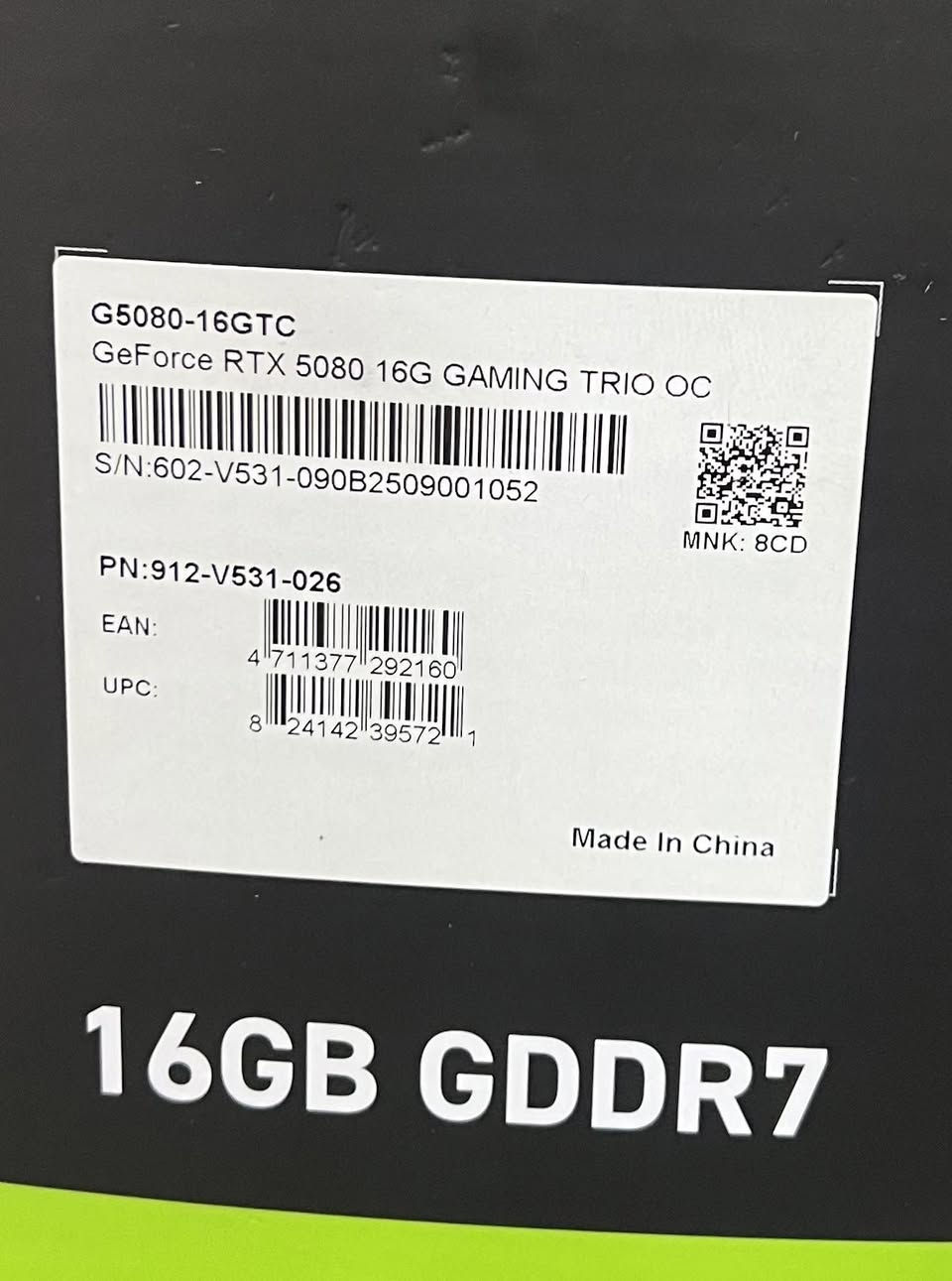يالله السلام عليكم  كارت شاشه 5080 نوع  gaing x trio  صارله يومين بعده جديد غراضه ممفتوحه شرط الفحص سعر 2300 ومكبي مجال بسيط


**إذا كنت صاحب هذا الإعلان وتريد حذفه لأي سبب، رجاءا أرسل رسالة إلى الدعم الفني**