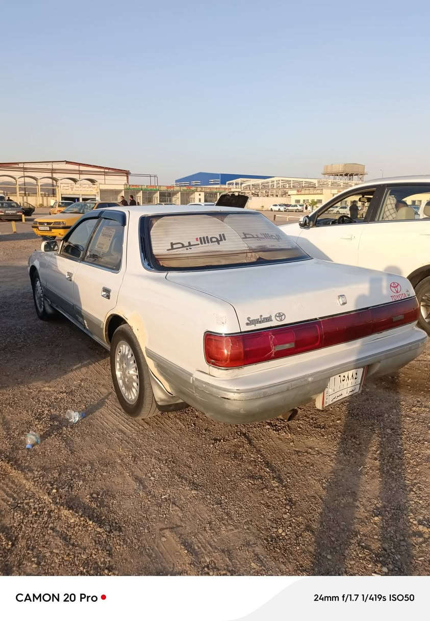 سيارة للبيع 🚨🚗 
كرسته موديل ١٩٩١
مكفولة من قصه ونقل سيارة حلوه كلش وامابيه اي نقص
سعر ٥٠وبيه مجال لشراي
عنوان البصرة كرمة علي 
***********
