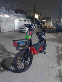 دراجة شحن للبيع مستعمله اقل من شهر اربع بطاريات السرعة 46حقيقي 3سرع بس...