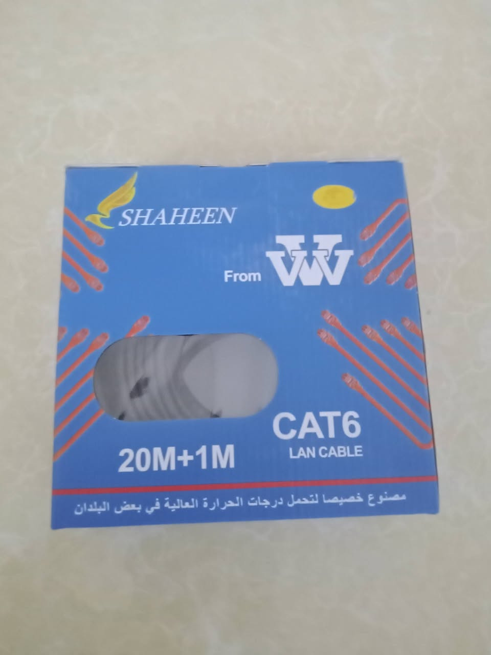 TP LINK ARCHER C20 AC750 راوتر
كيبل نت 3 متر


**إذا كنت صاحب هذا الإعلان وتريد حذفه لأي سبب، رجاءا أرسل رسالة إلى الدعم الفني**