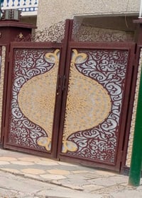 باب ثقيل 2 متر و68 سم سي ان سي 3ملم سعره 400 بغداد غزالية 07804191327